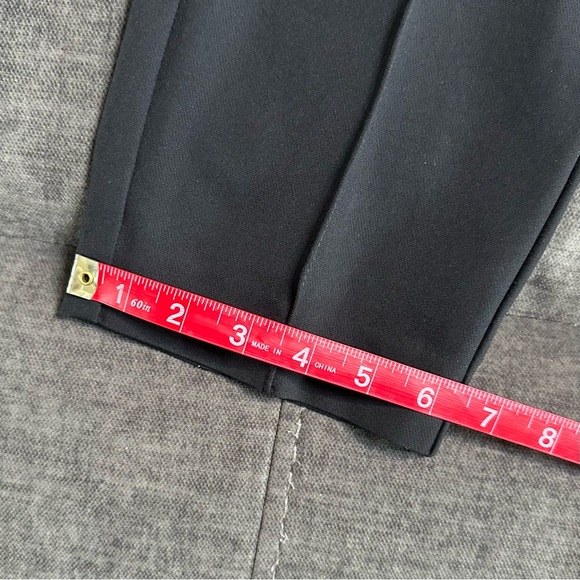 Lafayette 148 Gramercy Acclaimed Pintuck Stretch Ankle Pants 14 - Picture 12 of 13